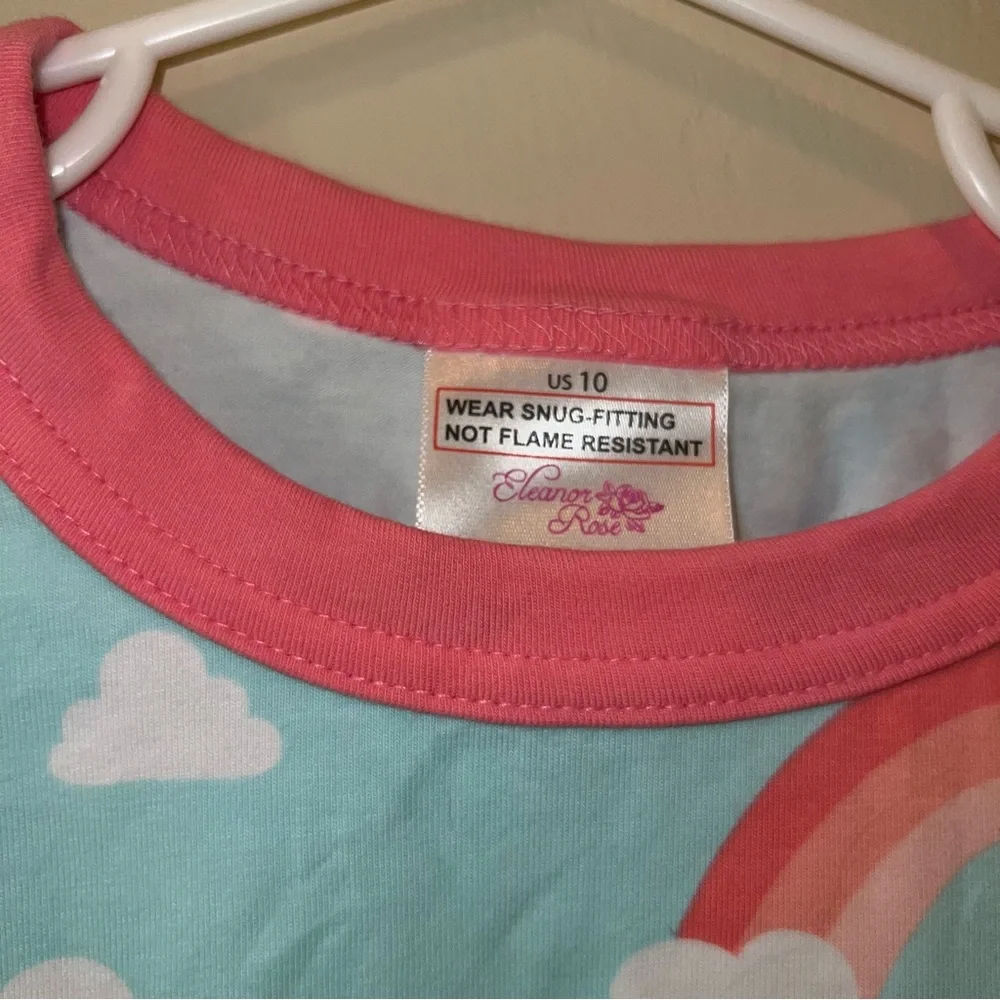 Eleanor Rose Rainbow Pajama Set